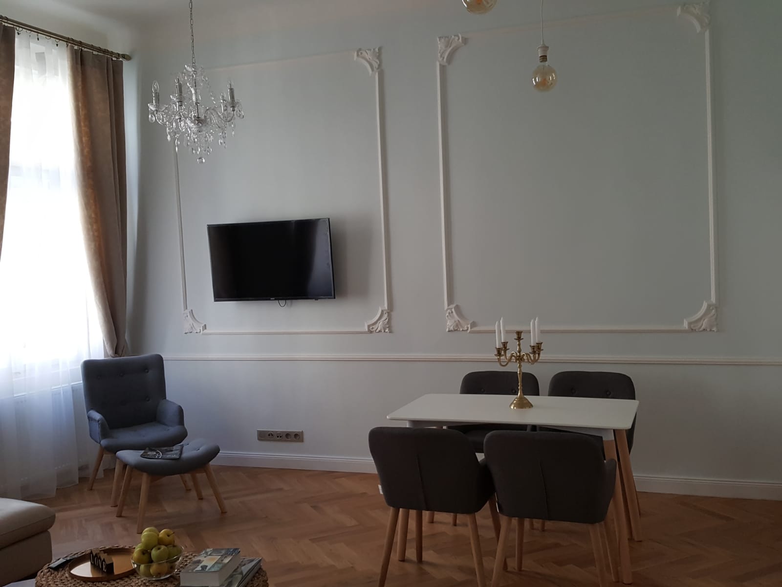 rekonstrukce bytu byla provedena v Praze 3 Nitranska